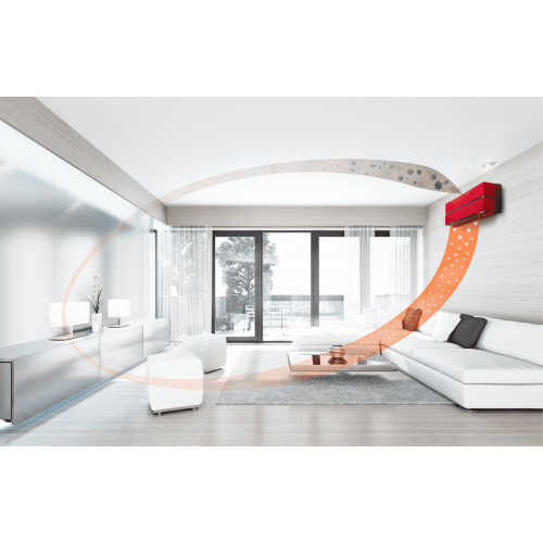 MITSUBISHI ELECTRIC MSZ-LN35VGR-MUZ-LN35VG (рубиново-красный, инвертор)